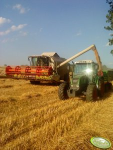 Fendt307ci + Pronar T653/2 i Claas Tucano 450 