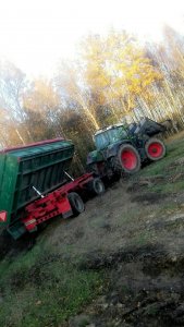 Fendt 716 Vario  & Przyczepa