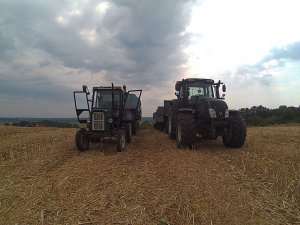 Valtra T153 HiTech i Ursus C -360