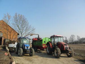 New Holland T4020 i Zetor Forterra 9641