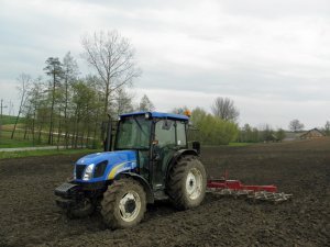 New Holland T4020 + POM Augustów 5