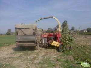 Fiat 70KM + sieczkarnia Krone