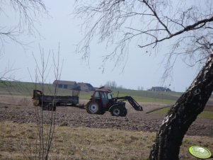 Fiat Agri 80-90 Turbo + rozrzutnik