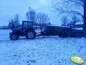 Ford 6410 + Beczka