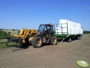 JCB 531-70 Agri Plus + Pronar T026