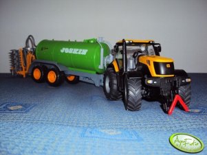 JCB 8250 V-TRONIC z Wozem Asenizacyjnym Joskin 