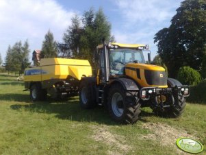 JCB Fastrac + New Holland