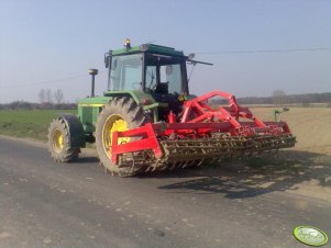 JD 3640 + agregat uprawowo-siewny 4m