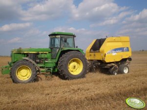 JD 4955 + NH BR750A