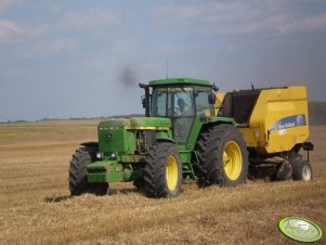 JD 4955 + NH BR750A