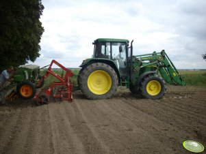 JD 6210 + Knoche + Amazone