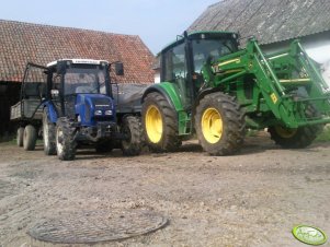 JD 6230 i Farmtrac 555DT