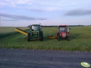 JD 6230 + Ursus C-360