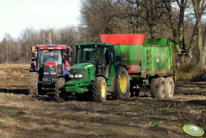 JD 6330 i Case CVX 140