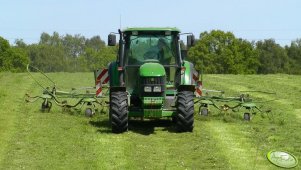 JD 6420 + Krone KW 6.72/6