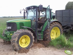 JD 6420s + przyczepa 18 ton i 4,5