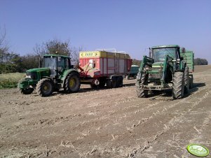 JD 6430 & Faro 4000 i JD 6910 & MT db 12000