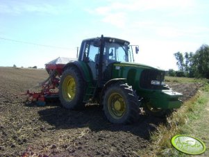 JD 6520 + Kverneland 
