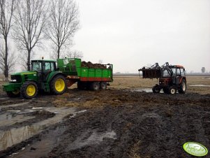 JD 6530 i Zetor 5320