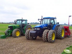 JD 6620 & NH TM125