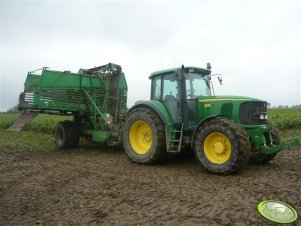 JD 6620 + Stoll V202