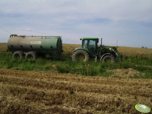 JD 6620SE + beczka 20000 litrow