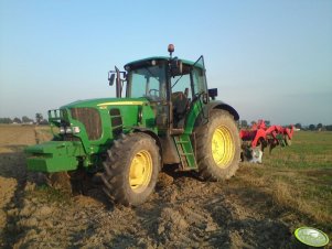 JD 6630 + Unia Ares TXL