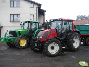 JD 6830 i Valtra N111e