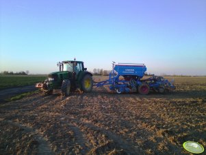 JD 6830 + Lemken Compact Solitair plus 9