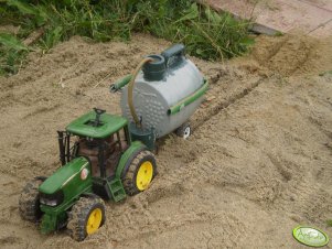 JD 6920 + beczkowóz