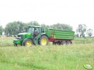 JD 6920 + tandem Pronar