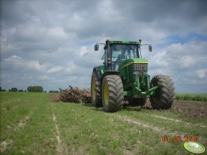 JD 7710 + talerzówka