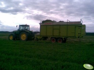 JD 7810 + Claas