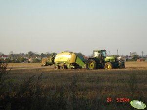 JD 7810 + Krone