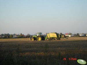 JD 7810 + Krone