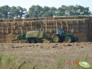 JD 7810 + Krone