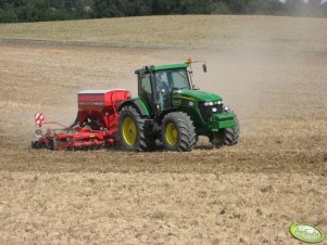 JD 7820 + Horsch