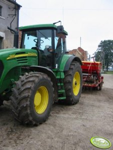 JD 7820 tls + Vaderstad Rapid