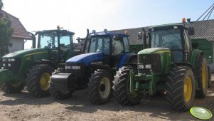 JD 7830, 6620 i NH TM125