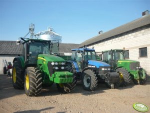JD 7830, 6620 & NH 125