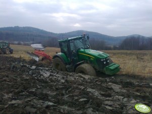 JD 7830 & Pottinger Servo 65 NOVA