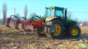 JD 8420 + Kverneland CLE