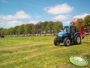 Jedna z wielu maszyn pokazowych na Zielonym Agro Show w Szep