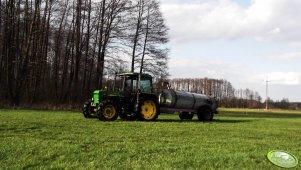 John Deere 1640F & Beczkowóz