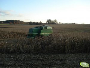 John Deere 2054 + Geringhoff pc 5