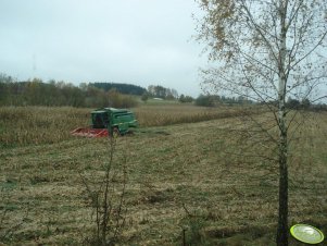 John Deere 2054 + Geringhoff pc 5