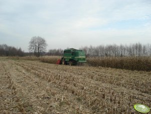 John Deere 2054 + Geringhoff pc 5