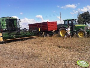 John Deere 2064 & John Deere 6620 Premium + Przyczepy