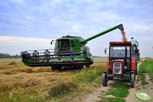 John Deere 2264 + Ursus C-360