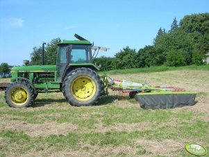 John Deere 3040 + Claas liner 470S